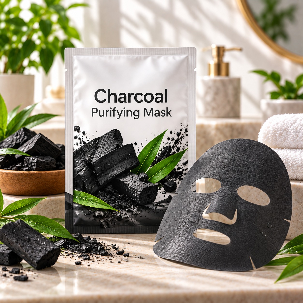 Charcoal Sheet Mask